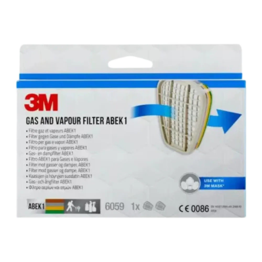 Filtre ANTI-GAZ ET vapeurs 3M 6059, ABEK1