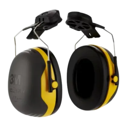 Coquille anti-bruit 3M PELTOR X2P3 couleur jaune SNR 30 DB