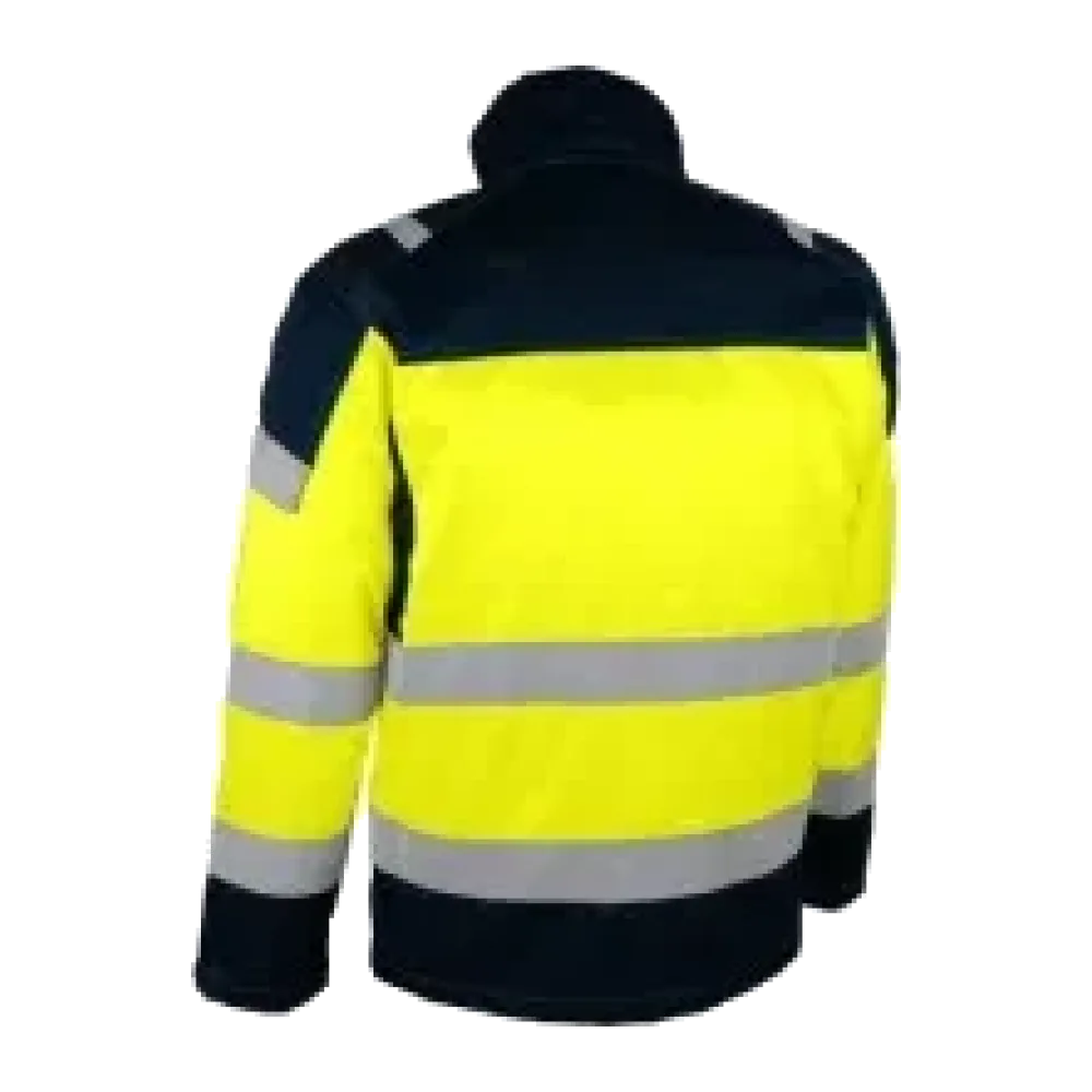 Veste HV JAUNE/MARINE