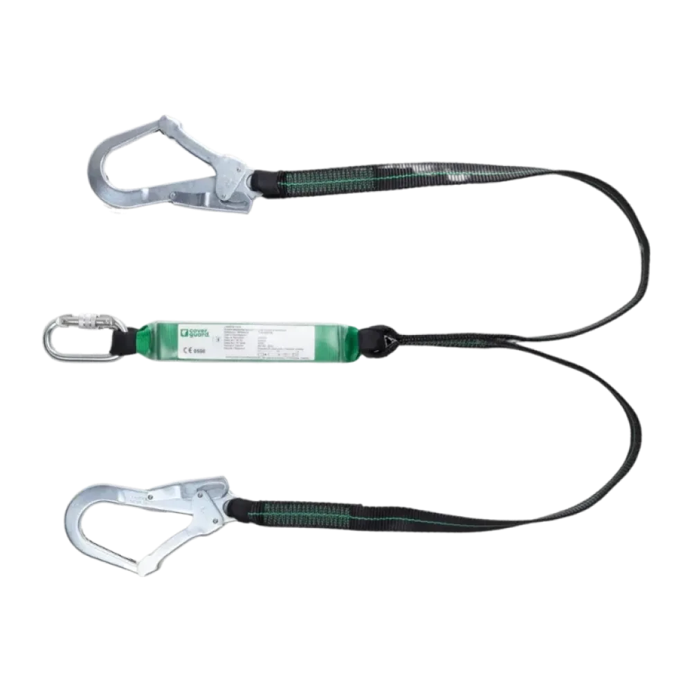 Longes double a absorbeur d’energie longueur 2 metres + capacite 100kg