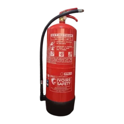 Extincteur portatif eau+addit 6 litres pression permanente abf nf ivoire safety